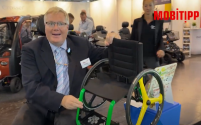 Carrozzina FELIX: notata e osservata da tanti a REHACARE 2024